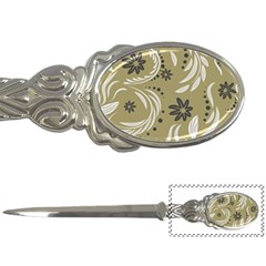 Folk Flowers Pattern Floral Surface Design Seamless Pattern Letter Opener by Eskimos