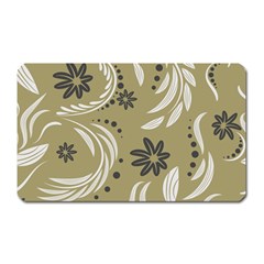 Folk Flowers Pattern Floral Surface Design Seamless Pattern Magnet (rectangular) by Eskimos