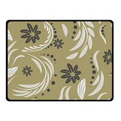 Folk Flowers Pattern Floral Surface Design Seamless Pattern Fleece Blanket (small) by Eskimos