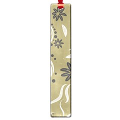 Folk Flowers Pattern Floral Surface Design Seamless Pattern Large Book Marks by Eskimos