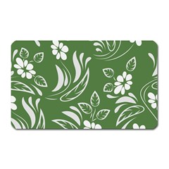 Folk Flowers Pattern Floral Surface Design Seamless Pattern Magnet (rectangular) by Eskimos