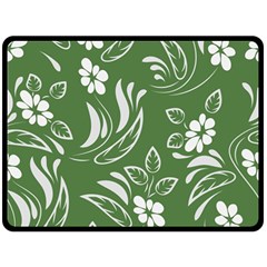 Folk Flowers Pattern Floral Surface Design Seamless Pattern Fleece Blanket (large)  by Eskimos