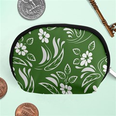 Folk Flowers Pattern Floral Surface Design Seamless Pattern Accessory Pouch (medium) by Eskimos