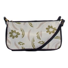 Folk Flowers Pattern Floral Surface Design Seamless Pattern Shoulder Clutch Bag by Eskimos