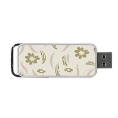 Folk Flowers Pattern Floral Surface Design Seamless Pattern Portable Usb Flash (one Side) by Eskimos