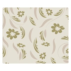 Folk Flowers Pattern Floral Surface Design Seamless Pattern Double Sided Flano Blanket (small)  by Eskimos