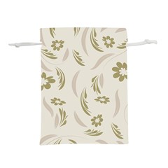 Folk Flowers Pattern Floral Surface Design Seamless Pattern Lightweight Drawstring Pouch (l) by Eskimos