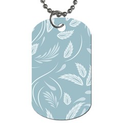 Folk Flowers Pattern Floral Surface Design Seamless Pattern Dog Tag (one Side) by Eskimos