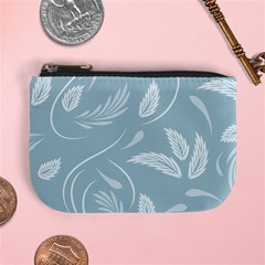 Folk Flowers Pattern Floral Surface Design Seamless Pattern Mini Coin Purse by Eskimos