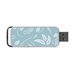 Folk Flowers Pattern Floral Surface Design Seamless Pattern Portable Usb Flash (two Sides) by Eskimos