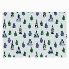 Coniferous Forest Large Glasses Cloth (2 Sides) by SychEva