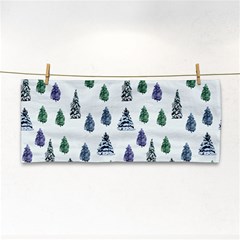 Coniferous Forest Hand Towel by SychEva