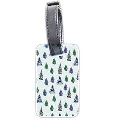 Coniferous Forest Luggage Tag (two Sides) by SychEva