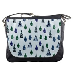 Coniferous Forest Messenger Bag by SychEva