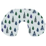 Coniferous Forest Travel Neck Pillow Back