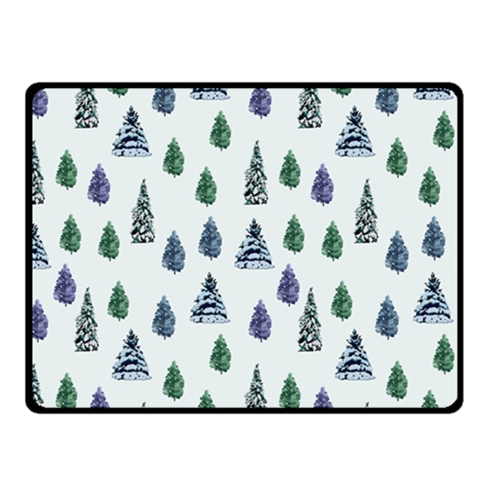 Coniferous Forest Double Sided Fleece Blanket (Small) 