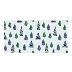 Coniferous Forest Satin Wrap by SychEva