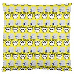 Cartoon Pattern Large Cushion Case (one Side) by Sparkle