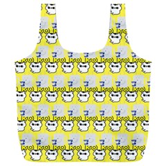 Cartoon Pattern Full Print Recycle Bag (xxxl) by Sparkle