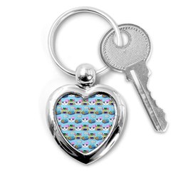 Look Cat Key Chain (Heart)