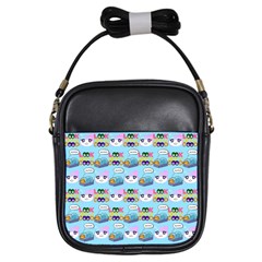 Look Cat Girls Sling Bag