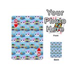 Look Cat Playing Cards 54 Designs (Mini) Front - HeartQ