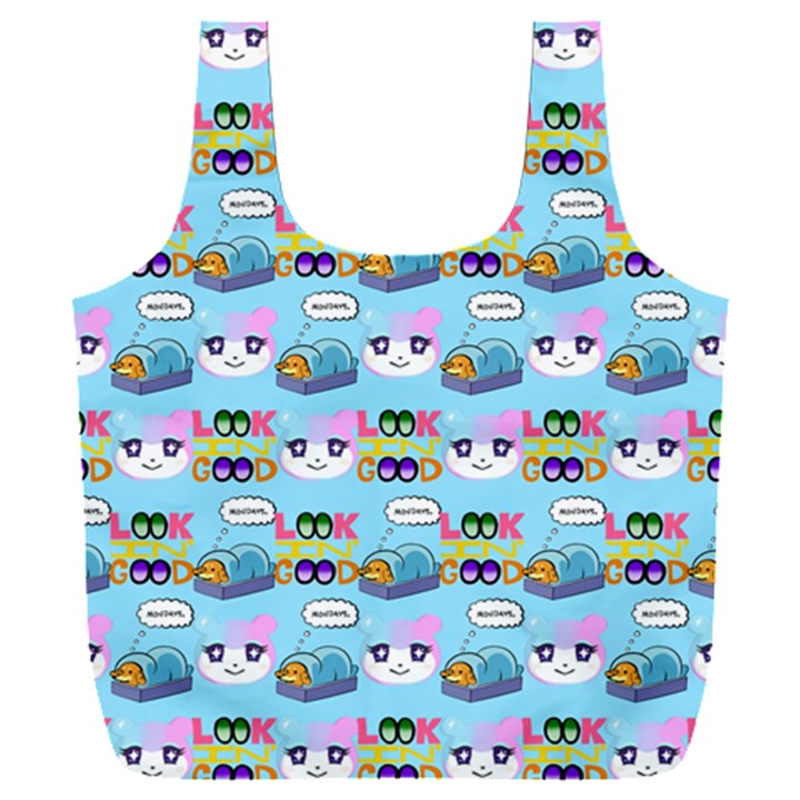 Look Cat Full Print Recycle Bag (XXXL)