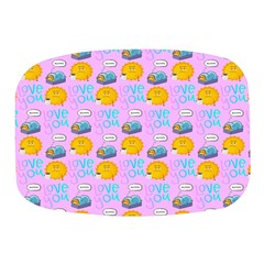 Cartoon Pattern Mini Square Pill Box by Sparkle