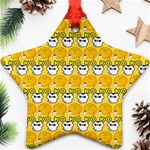 Cartoon Pattern Ornament (Star) Front