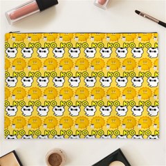 Cartoon Pattern Cosmetic Bag (xxl) by Sparkle