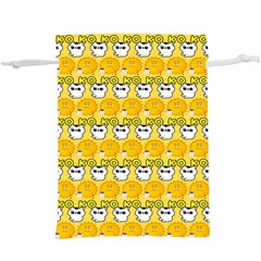 Cartoon Pattern  Lightweight Drawstring Pouch (xl) by Sparkle