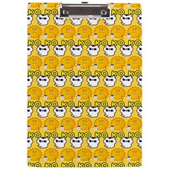 Cartoon Pattern A4 Clipboard by Sparkle