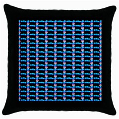 Cartoon Pattern Throw Pillow Case (black) by Sparkle