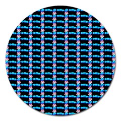 Cartoon Pattern Magnet 5  (round) by Sparkle