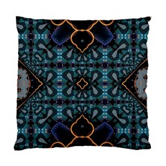 Blue Pattern Standard Cushion Case (two Sides)