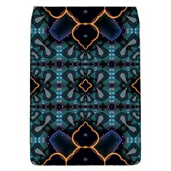 Blue Pattern Removable Flap Cover (l) by Dazzleway