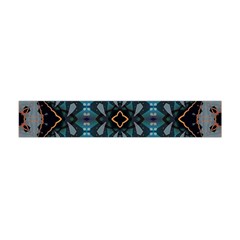 Blue Pattern Flano Scarf (mini)