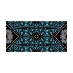 Blue Pattern Yoga Headband