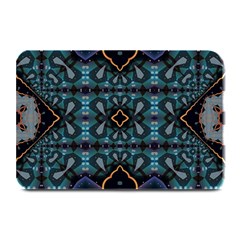 Blue Pattern Plate Mats