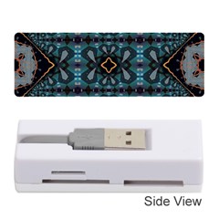 Blue Pattern Memory Card Reader (stick)