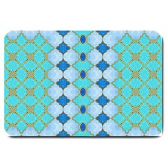 Turquoise Large Doormat  by Dazzleway