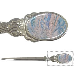 Convoluted Patterns Letter Opener by kaleidomarblingart