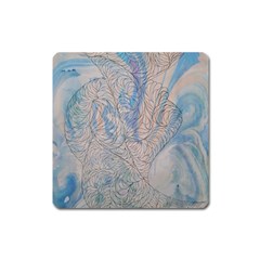 Convoluted Patterns Square Magnet