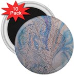 Convoluted patterns 3  Magnets (10 pack)  Front