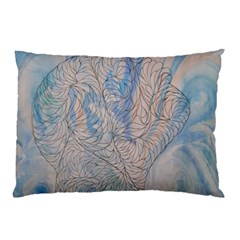 Convoluted Patterns Pillow Case (two Sides) by kaleidomarblingart