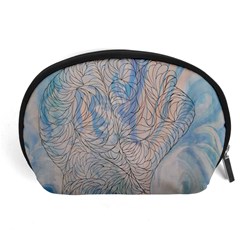 Convoluted Patterns Accessory Pouch (large) by kaleidomarblingart