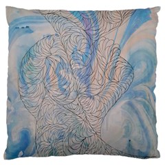 Convoluted Patterns Standard Flano Cushion Case (two Sides) by kaleidomarblingart