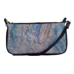 Convoluted Patterns Shoulder Clutch Bag