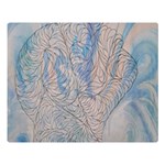 Convoluted patterns Double Sided Flano Blanket (Large)  80 x60  Blanket Front