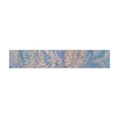 Convoluted Patterns Flano Scarf (mini) by kaleidomarblingart